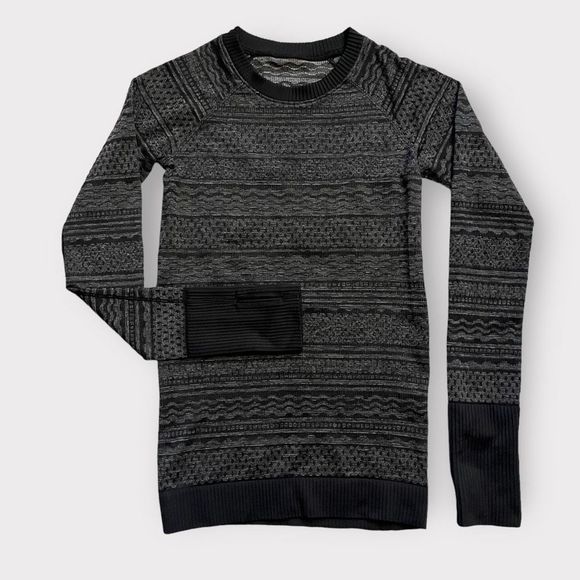 Lululemon Rest Less Long Sleeve
Pullover 2 Gray Womens Shirt Tech Top Thumbholes - Picture 4 of 11